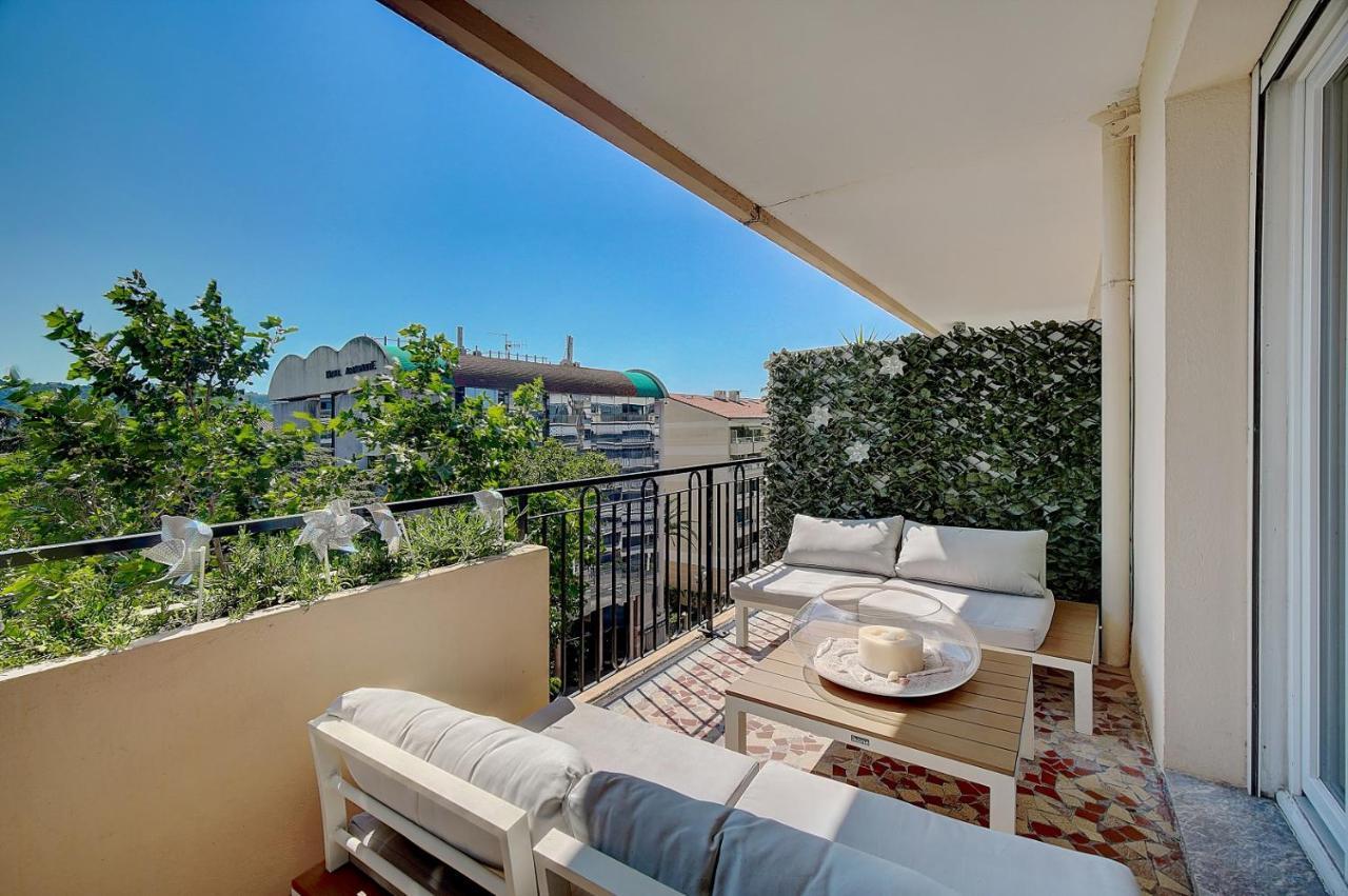 Elisa - Traversant - Terrasse - Verriere Cote D'Azur カンヌ エクステリア 写真